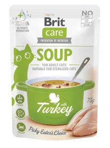 Brit Care Cat Soup with Turkey 75g