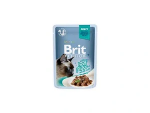 Brit Premium Cat Delicate Fillets 85 g hovězí ve šťávě