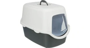 WC VICO kryté s dvířky, bez filtru 56 x 40x 40cm, světlešedá/tmavošedá
