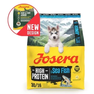 Josera 900g A/S High Protein Junior with Sea Fish dog