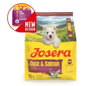 Josera 900g Mini Junior with Duck & Salmon dog