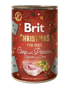 Brit Dog konz Mono Protein Christmas 400g