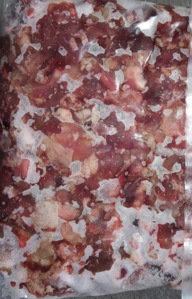 Vepřové chrupavky (gurgle) hrubě mleté 1kg Framido