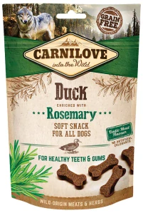 Carnilove Dog Semi Moist Snack Duck with Rosemary 200g