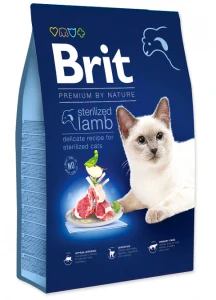Brit Premium Cat by Nature Sterilized Lamb 8kg
