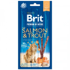 Brit Premium Cat by Nature Sticks Salmon&Trout 3ks