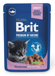Brit Premium Cat Kitten White Fish 100g