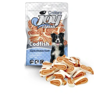 Calibra Joy Dog Classic Cod&Chicken Sushi 80g
