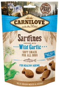 Carnilove Dog Semi Moist Snack Sardines&Wild Garlic 200g