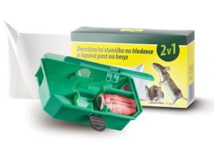 Deratizační stanička na hlodavce 2v1