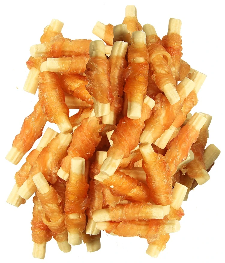Pochoutka Rasco Premium kuřecím obalené sýrové proužky 500g