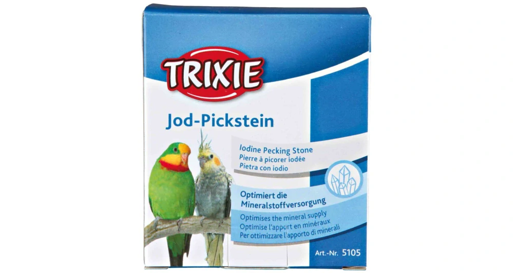 Jod Pickstein - minerální blok pro velké papoušky 90g